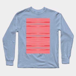 Sunset Stripes - Orange Blue Long Sleeve T-Shirt